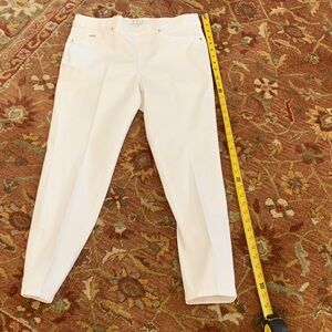 Elegant White Women's Denim Pants